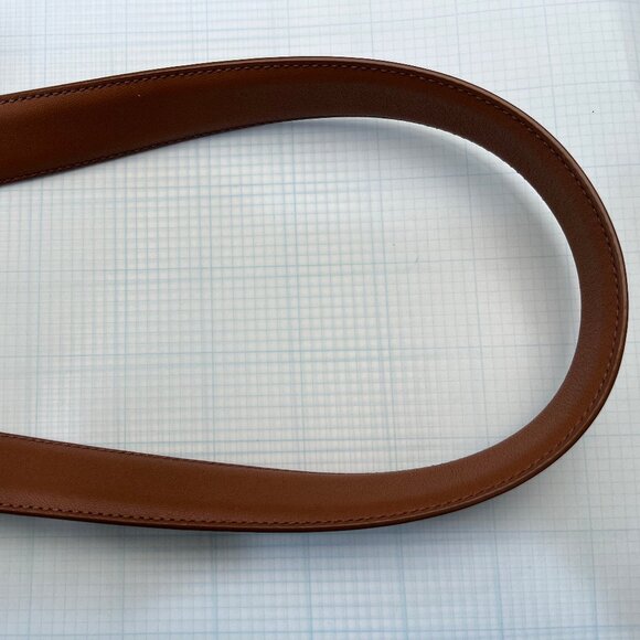 Women's Coach Belt - Tan - Size Extra Large - Brass Buckle - Picture 2 of 4